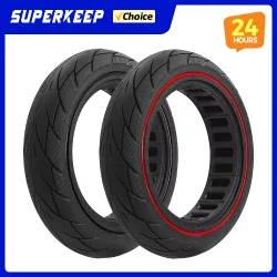 10x2.125 Vollgummireifen für Xiaomi 4 Lite 2. Gen, Mi4, Ninebot F20 F30 F40 Scooter, 10 Zoll pannensicher, 250x54 Ersatzteile