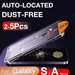 2-5 Stück für Samsung Galaxy S26 S25 S24 Ultra S23 S22 S21 Plus A36 A25 A15 A35 A26 A16 A55 A56 5G Displayschutzfolie aus gehärtetem Glas