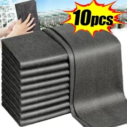 10/1 stücke Magie Reinigungstücher Wiederverwendbare Mikrofaser Waschen Lumpen Auto Fenster Spiegel Wischen Handtücher Lappen Haushalt Küche Saubere Werkzeuge