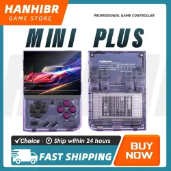 MIYOO Mini Plus Retro Pocket Emulator 3,5 Zoll OCA IPS Bildschirm Handheld-Konsole 3000mAh Multi-Emulator Videoplayer für Miyoo35