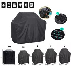 5-Größe BBQ Grill Grillabdeckung Anti-Staub Wasserdicht Weber Heavy Duty Charbroil BBQ Abdeckung Outdoor Regenschutz Grillabdeckung