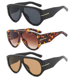 Y2K Übergroße Schutzbrille für Damen, Futuristisches Visier, Einteilige Steampunk-Brille mit Großem Rahmen, Punk-Sonnenbrille, Winddichte Eyewear