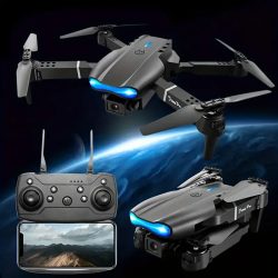 E99Pro HD Professionelle 4K Luftbildfotografie-Drohne Doppelkamera WIFI FPV Quadcopter Hindernisumgehung 40cm Blaues Landeplattform-Set