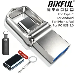 Mini 512GB OTG USB-Stick USB 3.0 Typ C für iPhone iPad 32G 128GB 256GB Pendrive Samsung Android Laptop Speicherstick