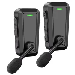 2 Stück C10 Bluetooth-Helm-Intercom-Headset, kabellose Musik-Sharing-Ohrhörer mit Geräuschunterdrückung für Outdoor-Klettern und Radfahren