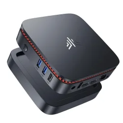NIPOGI Mini-PC Intel Pentium Silver N5030 Prozessor 8GB LPDDR4 256GB M.2 2280 SSD Wifi5 BT4.2 BIS ZU 2TB Mini-PC Windows 11