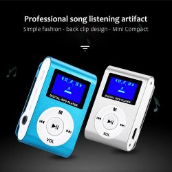 Tragbare Unterstützung 32GB TF Karte Clip LCD Bildschirm MP3 Musik Player Mini MP3 Player Sport Musik Player FM radio