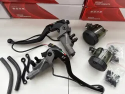 19RCS Motorrad Kupplungs- und Bremshebel Hauptzylinder Pumpe Radialmontage Hydraulisch 7/8