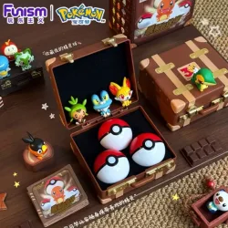 Original Funism X Pokémon Handflächengroße Wunderfiguren Erster Partner 30. Jubiläum Blind Box Serie Bulbasaur Squirtle Charmander Spielzeug Geschenk