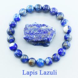 Echt 5A Natürliche Lapis Lazuli Stein Perlen Armband Homme Elastische Hohe Qualität Energie Heilung Schmuck für Frauen Geschenk für Freund