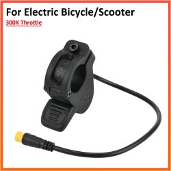 300X Drossel für Elektrofahrrad Roller Daumenbeschleuniger 24V 36V 48V 72V Rechts/Links Hand Universal Zubehör