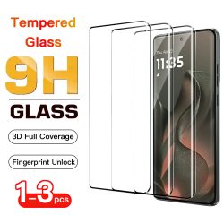 1-3 Stück Gehärtetes Glas für Motorola Edge 60 50 40 S50 Fusion Pro Neo + 2023 2024 2025 G85 3D Vollständige Abdeckung HD Displayschutzfolie