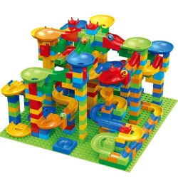 Kinderrutsche kleiner Blockblock Montagepartikel DIY Lernspielzeug Geschenk