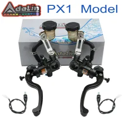 Universal Adelin PX1 Motorrad Radial Montage Bremse Kupplung Hauptzylinder Lenker Motorrad Hydraulikpumpe Bremsen Hebel