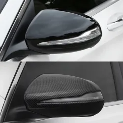 Für Mercedes B C E S CLS GLA GLB GLC W205 W247 H247 X247 X253 C253 W222 C217 W213 C257 Carbon-Optik Türspiegelkappen