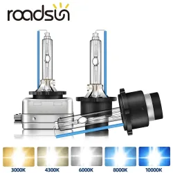 Roadsun 2Pcs Scheinwerfer D1S D2S D3S D4S Xenon HID Auto Lampen 35W D1 D2 D3 D4 Scheinwerfer 4300K 6000K 8000K 10000K Auto Lampe 12V