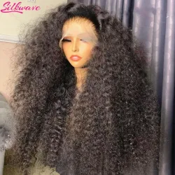 13x6 HD Lace Frontal Perücke, Deep Wave, 250 Dichte, lockige Echthaarperücken, vorgezupfte Water Wave Frontperücken für schwarze Frauen, brasilianisches Haar