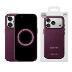 Für iPhone 18 17 16 15 Pro Max Plus Air Tech Gewebte Magnetische Hülle Für MagSafe Stoßfest Weiche Kanten Erhöhter Kameraschutz