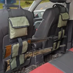 Jagd Gun Rack Gewehr Schrotflinte Lkw SUV Auto Lagerung Sling Rack Halter Sitz Zurück Halten 3 Gewehre Fahrzeug Organizer Für Jagd