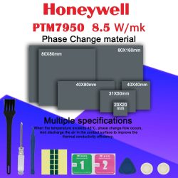 Honeywell PTM7950 Phasenwechsel-Pad 8,5W/mk Wärmeleitpaste für Laptop/CPU/GPU Kühlkörper Wärmeleitende Paste