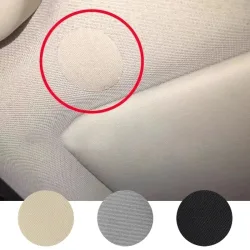 Auto-Dachhimmel-Reparatur-Aufkleber Selbstklebende Stoffpatches für Zigarettenlöcher und Flecken Abdeckung Innenraum-Deckenreparatur