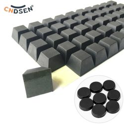 Gummi-Möbelfüße, selbstklebende Anti-Rutsch-Pads, Protektoren, Absorber, Vibrationsabsorption, Gummi, stoßfest