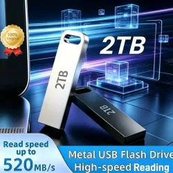 Lenovo Metall USB-Adapter Flash-Laufwerk USB 3.0 128GB 256GB 512GB Hochgeschwindigkeits-Metall-Mini-U-Disk Pendrive 1TB 2TB Speicherstick
