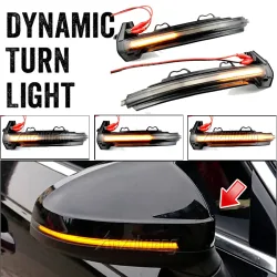Für Audi A4 S4 RS4 B9 2016-2019 A5 S5 RS5 Dynamische Blinker LED Licht Seite Flügel Rückspiegel anzeige Sequentielle Blinker