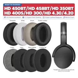 Ersatz-Ohrpolster für Sennheiser HD 450BT 458BT 300 4.30 4.20 400S 350BT Kopfhörer Zubehör Ohrpolster Ohrpolster Ohrpolster