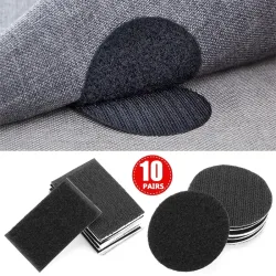 2/20PCS Universal Auto Boden Matte Bänder Teppich Band Selbst-klebe Fußmatten Befestigung Aufkleber Verschluss Clips retentie Halter Grip