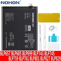 NOHON BLP827 BLP699 BLP801 BLP685 Batterie Für Oneplus 9 Pro 8 7 7T 8T 9R 6T 6 7Plus One Plus Ersatz Lithium-Polymer-Batterie