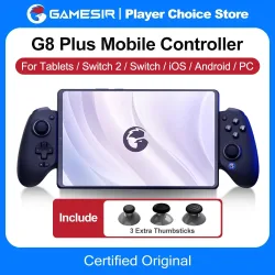 GameSir G8 Plus Gamepad für Nintendo Switch 2/1 Steam PC Telefon-Controller iOS Android Hall-Effekt-Joysticks und Analoge Trigger