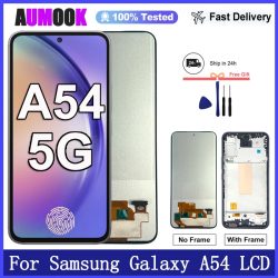 Neues AMOLED-Display für Samsung Galaxy A54 5G LCD-Display Touchscreen-Digitizer-Einheit für Samsung A54 Display-Ersatz