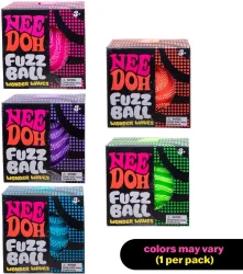 NeeDoh Fuzz Ball Blind Box Serie Desktop-Deko Stressabbau-Spielzeug Geeignet für Menschen unter Druck Spaßiger Weicher Stressball