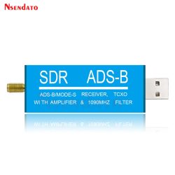 RTL2832U ADS-B Mode-S USB SDR TV-Receiver Eingebauter HF-Verstärker 1090 MHz Bandpassfilter Radio SDR Band TV Scanner Tuner Stick
