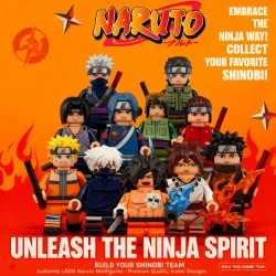 Naruto Sasuke Itachi Kakashi Jiraiya Tsunade Obito Uchiha Anime Mini-Bausteine Figuren WM6155 WM6154 WM6153 Sammlerstücke zum Bauen