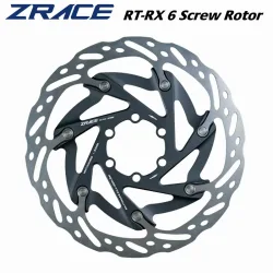 ZRACE RT-RX 6-Schrauben-Scheibenrotor, ultraleichter schwimmender Rotor mit starker Wärmeableitung, 160 mm. Straßenscheibenbremse