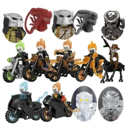 2026 NEUE Predator MINI Figuren TP453-460 Bausteine Spielzeug Geschenke Mini Actionfiguren Kinder-Bausteine für Partygeschenke