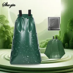 Garten-Baumbewässerungsbeutel 20 Gallonen, Wiederverwendbarer Langsam Freigebender Baumbewässerungsbeutel, PVC-Bewässerungs-Tropfbeutel