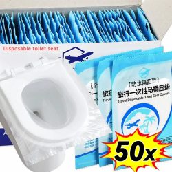 Toiletten sitz bezug Toiletten deckel für Bad zubehör Schüssel Einweg matten schutz produkte Haushalts waren Hausgarten