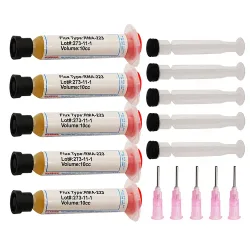 RMA-223 Schweißen Flussmittel Spritze Barrel Flussmittel PCB IC Handy Reparatur SMD Rework 10CC Spritze Barrel Löten Schweißen Öl