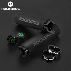 ROCKBROS Fahrradgriffe Rutschfeste Stoßdämpfende Schwamm-Lenkergriffe MTB Rennrad-Griffe Ultraleichte Fahrradlenker