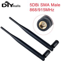 2 Stück 868MHz 915MHz Antenne Lorawan LoRa 5dbi Omnidirektionale Antenne SMA Stecker für LoRa für Arduino