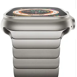 Luxuriöses Edelstahlarmband für Apple Watch Serie 10 9 8 7 46 mm 45 mm 41 mm Gliederarmband Iwatch Ultra 2 49 mm IWatch Metallarmband