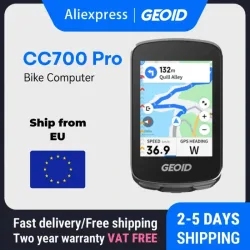 GEOID CC700 Pro Fahrradcomputer 2,8-Zoll Touchscreen GPS Fahrradtacho Globale Kartennavigation Radfahren Kilometerzähler für Sport Fitness Strava