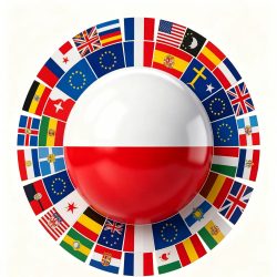 2026 7/8 Linie Egygold Oscams Polen Clines Europa Farbenfrohe Slowakei Deutschland 4K Flaggen Indoor CCAM Europa Flaggen