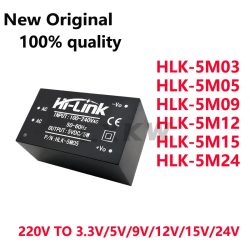 1/PCS Neue HLK-5M03 5M03 HLK-5M05 5M05 HLK-5M09 5M09 HLK-5M12 5M12 HLK-5M15 5M15 HLK-5M24 AC-DC Isolierte power modul Auf Lager