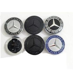 1 Stück 57mm Auto-Fronthaube Emblem Abzeichen für Mercedes Benz AMGW204 W205 W212 W213 W221 W177 W246 GLA GLC Auto-Zubehör