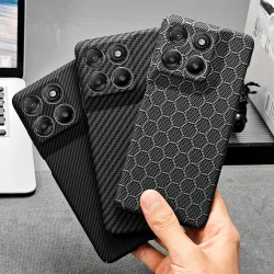 Schlanke Business-Hülle mit Carbonfaser-Textur für MagSafe, für Motorola Signature Edge 70 Pro Ultra X70 Air Pro, Sturzsichere Schutzhülle