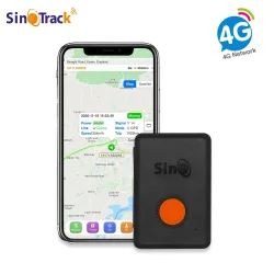 4G SinoTrack ST-904L Mini-GPS-Tracker mit eingebauter Batterie, wasserdicht, für Kinder, persönliches Auto-Haustiergerät mit kostenloser Tracking-App